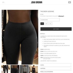 Joah brown THE BODY LEGGING